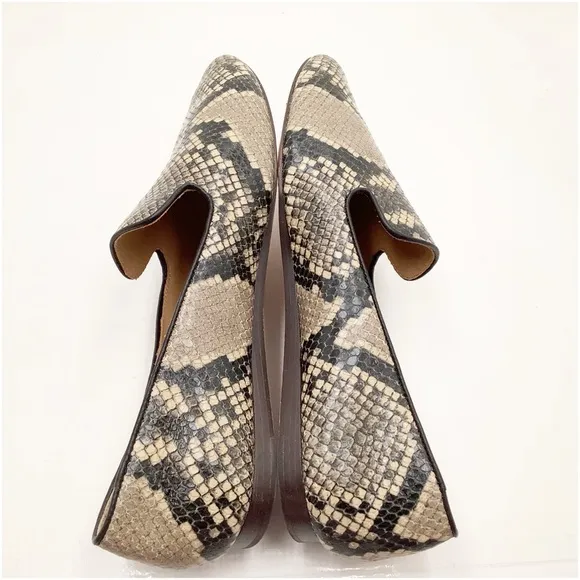 {Veronica Beard } Snakeskin Loafers