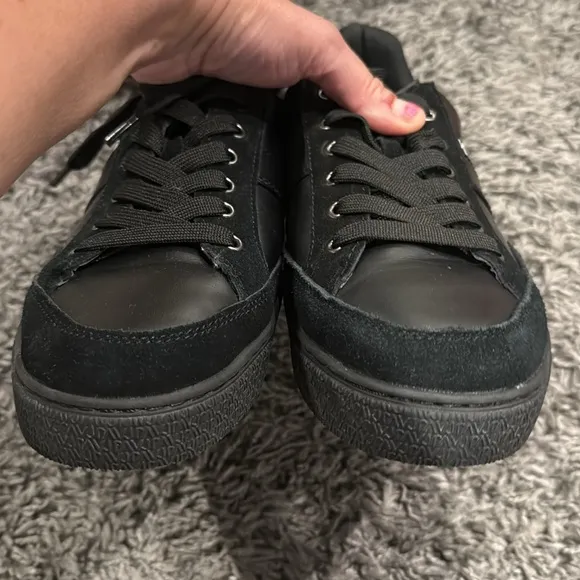 Versace jeans Black Men's Sneakers size 40 NEW WITHOUT BOX