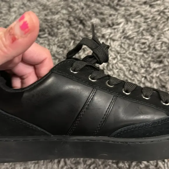 Versace jeans Black Men's Sneakers size 40 NEW WITHOUT BOX