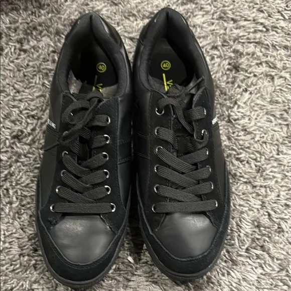 Versace jeans Black Men's Sneakers size 40 NEW WITHOUT BOX