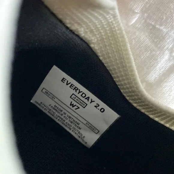 Vessi Sneakers Size 7 Horizon Cream‎