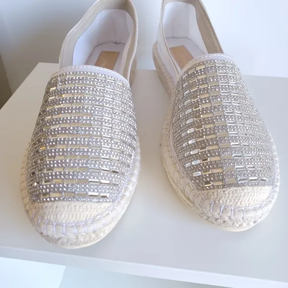 Vidorreta Rhinestone Flat Espadrilles