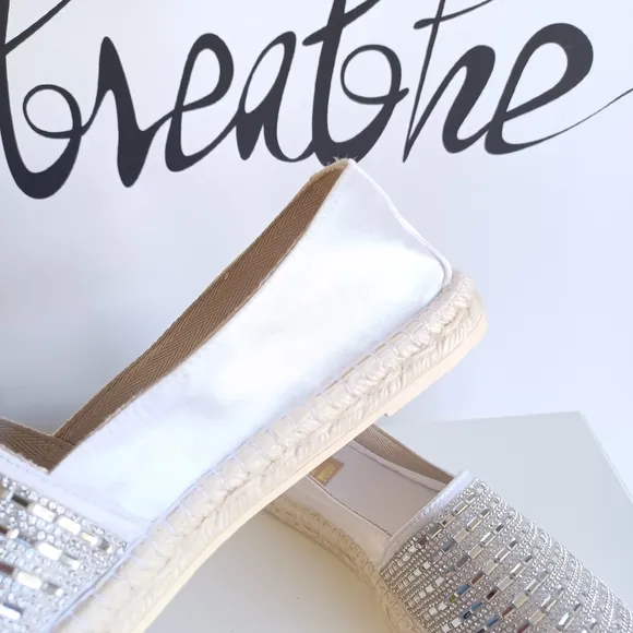 Vidorreta Rhinestone Flat Espadrilles