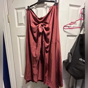 Vince Faux Wrap Skirt
