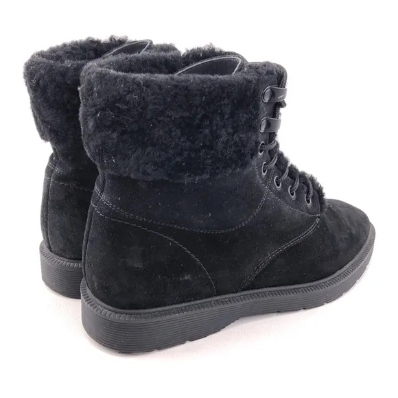 Vince Hayes II Water Repellent Leather Winter Ankle Boots 7M