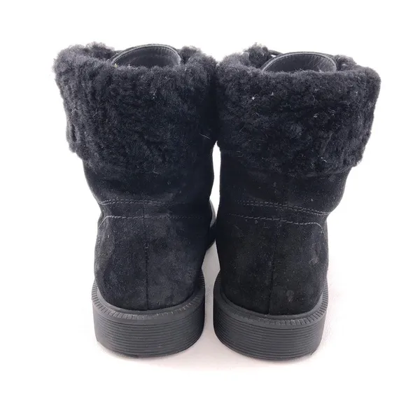 Vince Hayes II Water Repellent Leather Winter Ankle Boots 7M