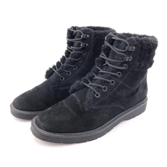 Vince Hayes II Water Repellent Leather Winter Ankle Boots 7M