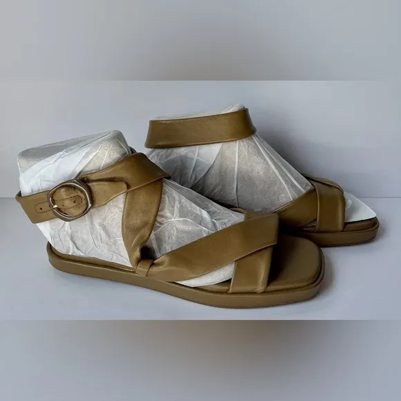 Vince “Reza” ankle wrap sandals, size 8