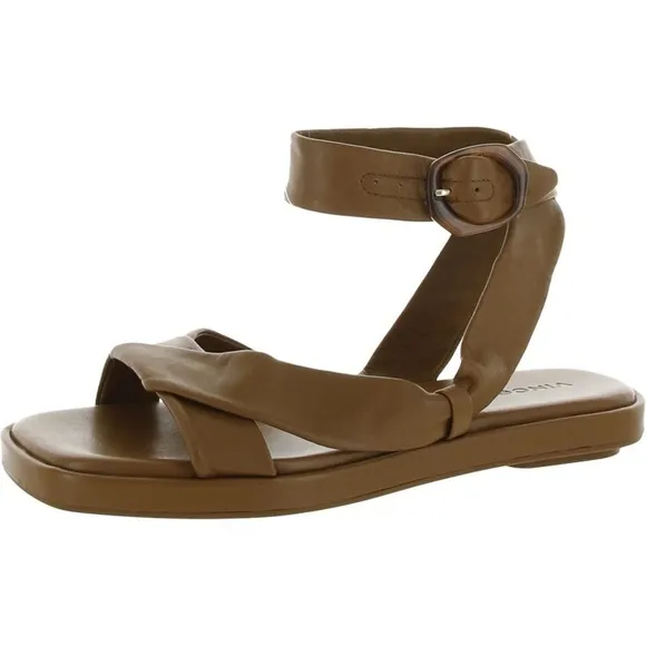 Vince “Reza” ankle wrap sandals, size 8