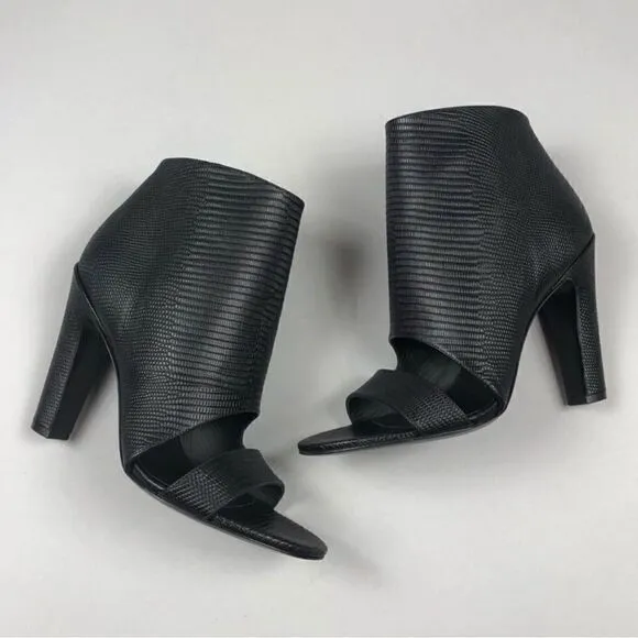 VINCE sansa embossed boots size 7