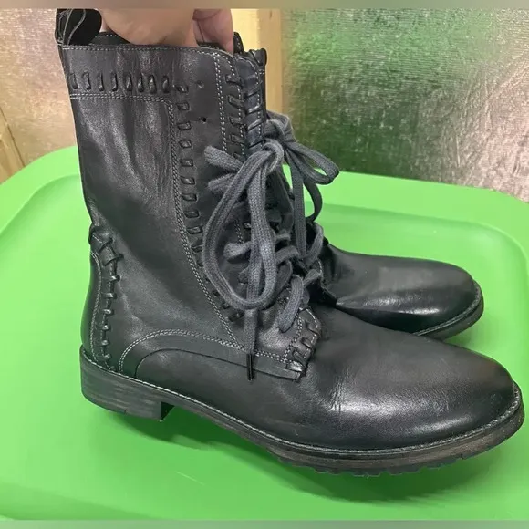 Vintage Foundry Co. Sadie Combat Boots VFL 106 size 9.5 NEW