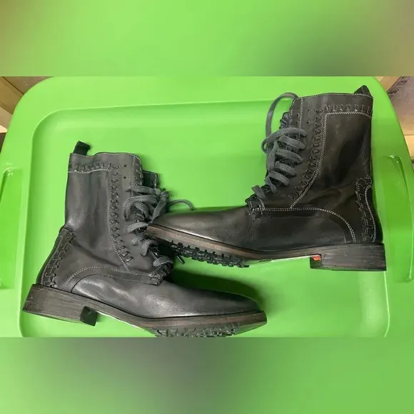 Vintage Foundry Co. Sadie Combat Boots VFL 106 size 9.5 NEW