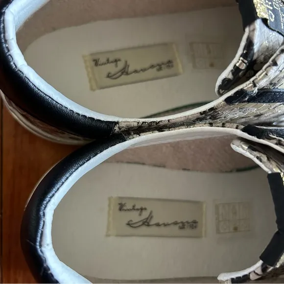 Vintage Havana Property VH original design 1954 shoe Sz 8 Selena Snake Sneakers
