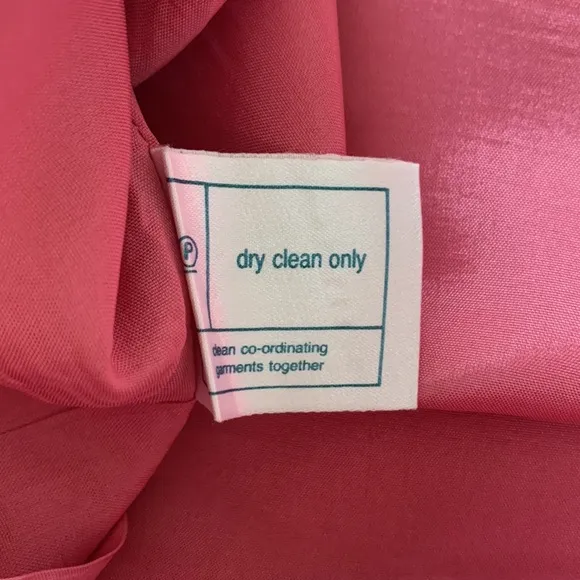 Vintage Laura Ashley 100% Silk Sheath Dress Women’s Pink Sleeveless Midi Size 8