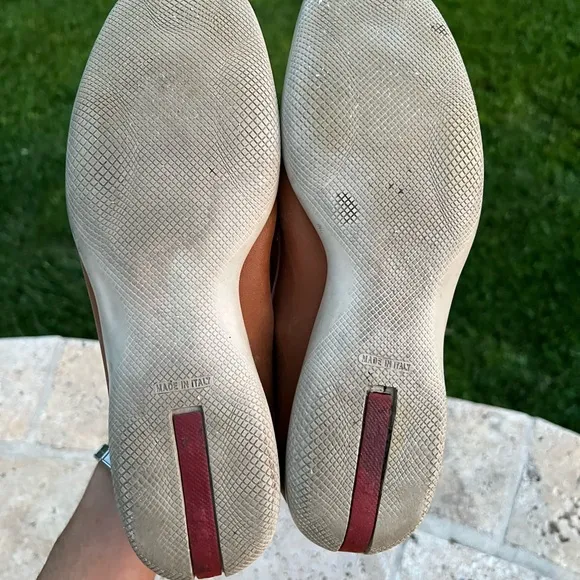 Vintage Prada Leather Loafers