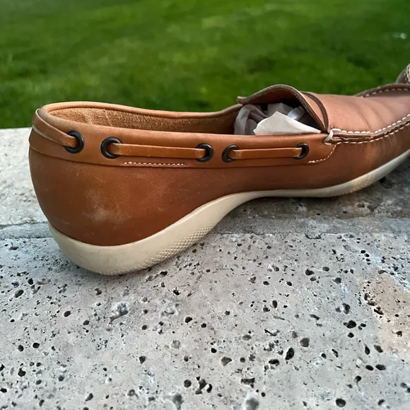 Vintage Prada Leather Loafers