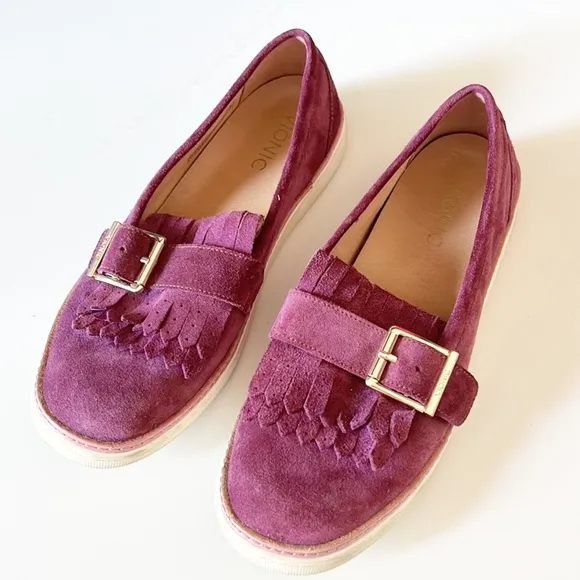 Vionic Slip-On Leather Loafers - Cambridge