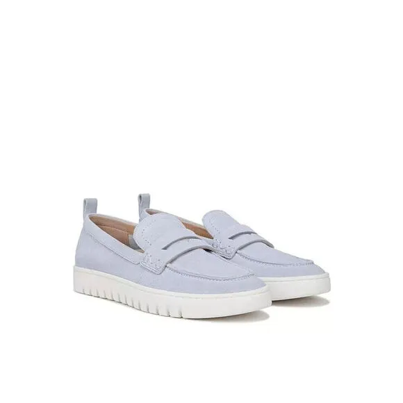 Vionic Uptown I6609L1-402 Sneakers Women's 7.5 Blue Leather Loafers Shoes ERK57