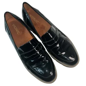 VIONIC Women’s Cheryl Slip On Orthopedic Black Patent Leather Loafers Size 9