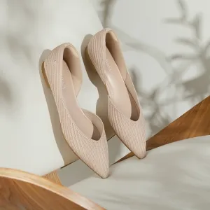 VIVAIA Pointed-Toe D'Orsay Flats (Melia)