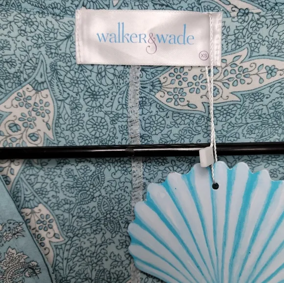 Walker &amp; Wade Santorini Kaftan Sea Mist Size XS