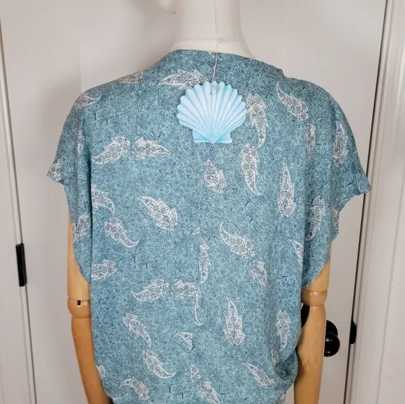 Walker &amp; Wade Santorini Kaftan Sea Mist Size XS