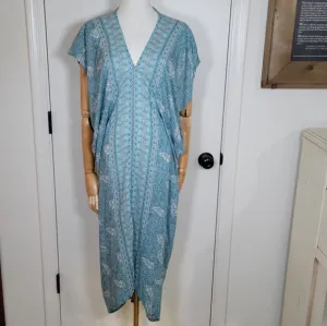 Walker &amp; Wade Santorini Kaftan Sea Mist Size XS
