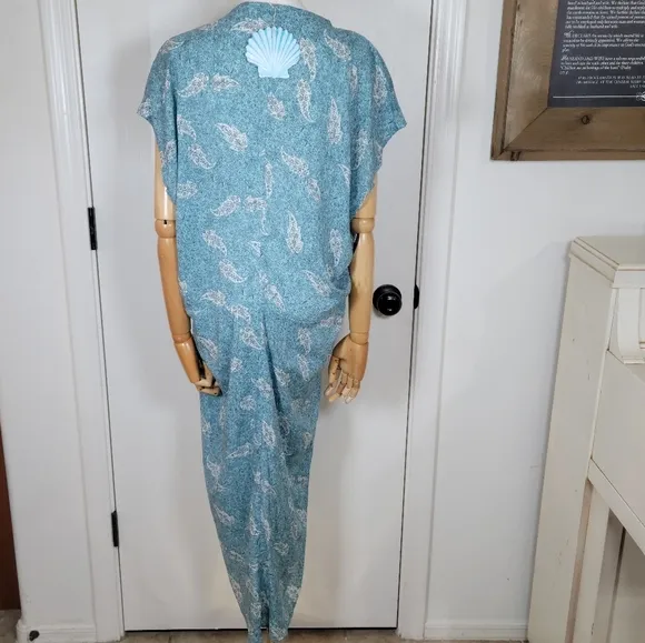 Walker &amp; Wade Santorini Kaftan Sea Mist Size XS