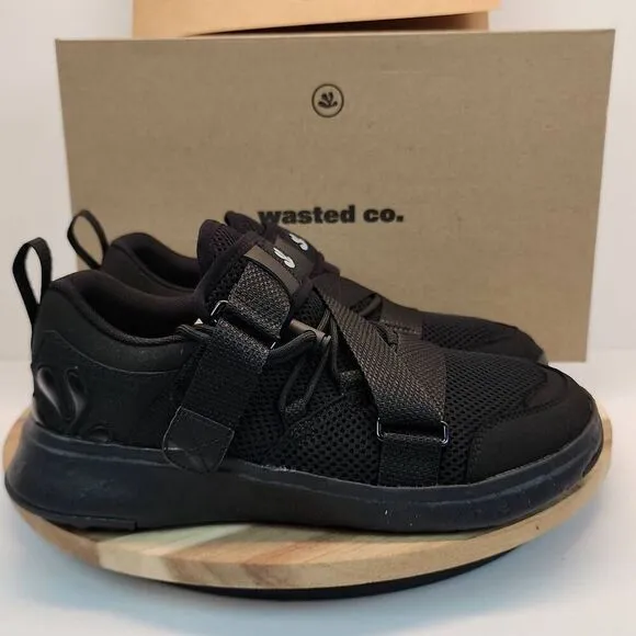 Wasted Collective Shoe One Black Sneakers Mens Size 8 US / 41 EU
