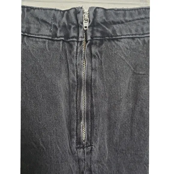 We The Free Elisa Distressed Denim Skirt