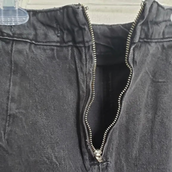 We The Free Elisa Distressed Denim Skirt
