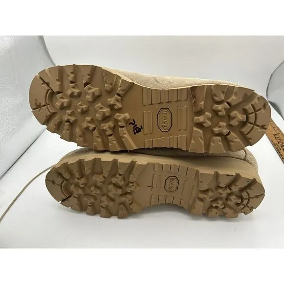 WELLCO Military Combat Boots 08-D-1042 Army Desert‎ Tan VIBRAM Size 9.5 R NEW