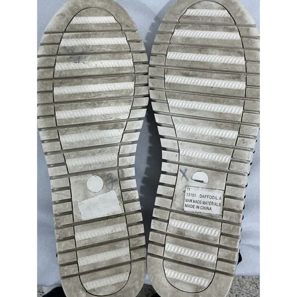 Womans Project Cloud Memory Foam Size 11 Perforated Slip On Platform Sneakers
