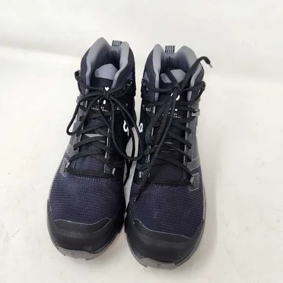 Women's 10.5 ON Cloudrock 2 Waterproof hiking boots Black / Eclipse