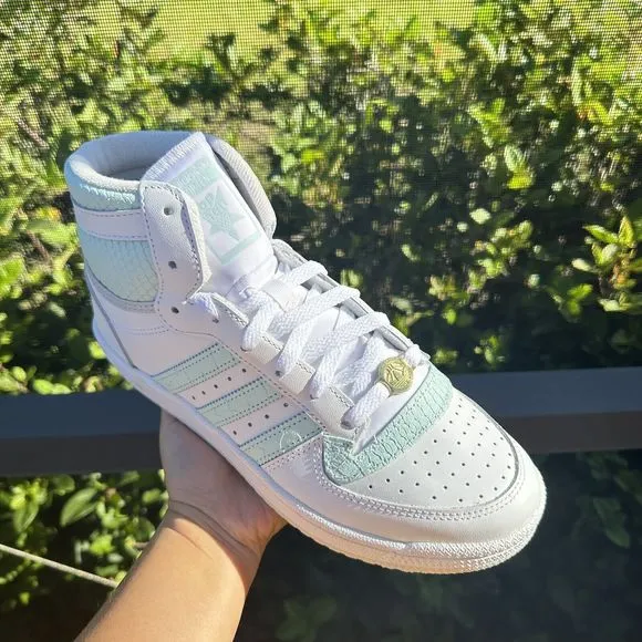 WOMEN'S Adidas Top Ten RB High White Almost Blue HP9545