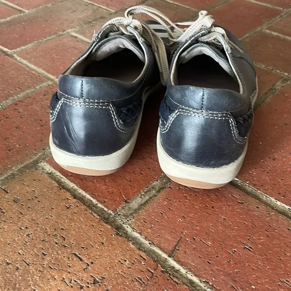 WOMEN'S AETREX DANA LACE UP OXFORD | NAVY