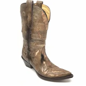 Women's Corral Tabaco Sharpey WesternBoots Sz7.5M  Cowboy Boots