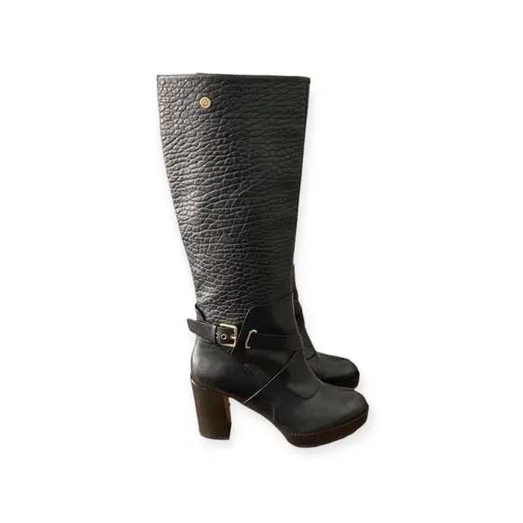 Women’s Diesel Libec black leather boots, size 36 (6)‎