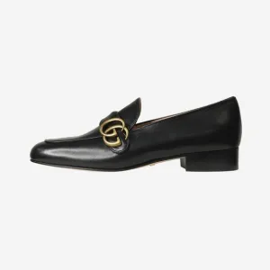Women’s Gucci Black Leather Loafers