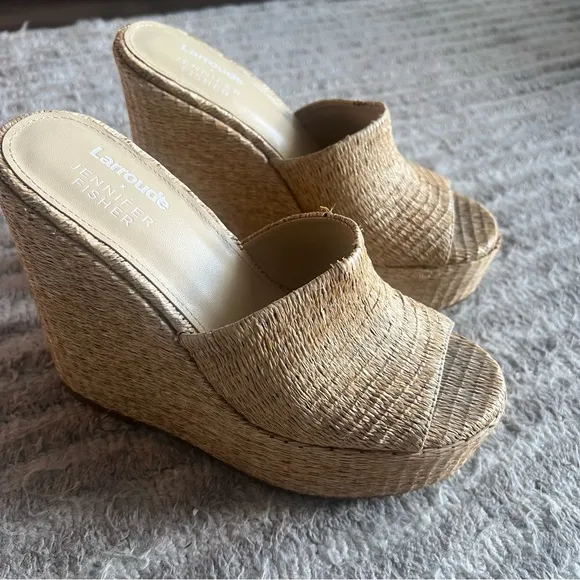 Women's Tan Wedge Sandals