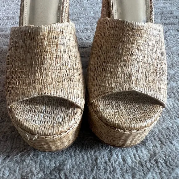 Women's Tan Wedge Sandals
