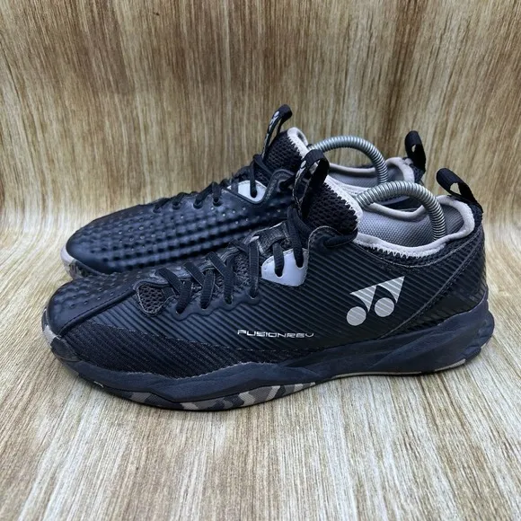 Yonex Fusion Rev 4 Men's Size 9.5 Black Tennis Pickleball Shoes Sneakers