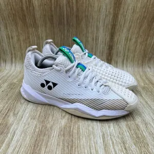 Yonex Fusion Rev 4 Women's Size‎ 7.5 White Tennis Sneakers Shoes Athletic
