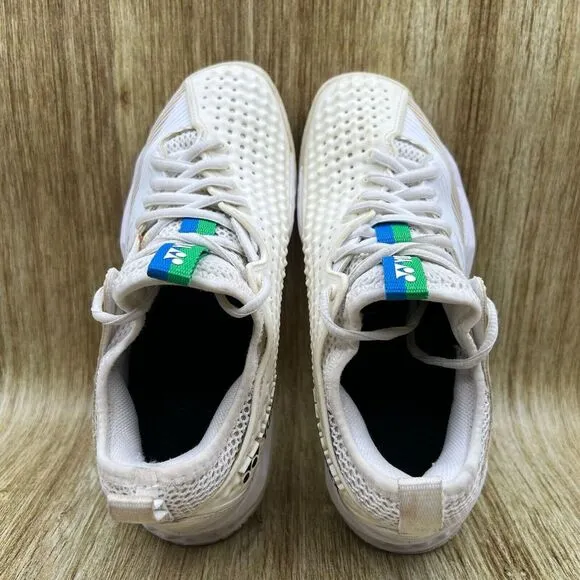 Yonex Fusion Rev 4 Women's Size‎ 7.5 White Tennis Sneakers Shoes Athletic