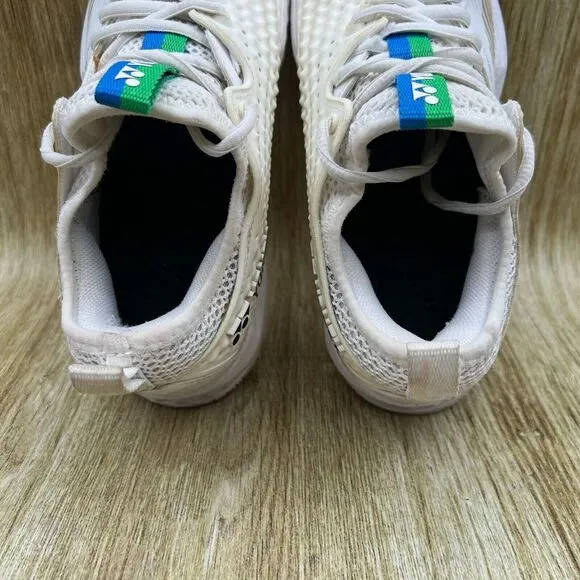 Yonex Fusion Rev 4 Women's Size‎ 7.5 White Tennis Sneakers Shoes Athletic