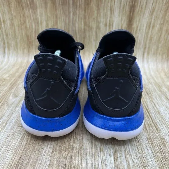 Youth 7Y Women's‎ 8.5 - Nike Air Jordan Fly 89 BG Black Blue Shoes Sneakers
