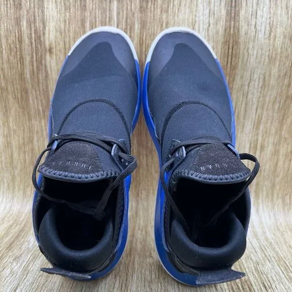 Youth 7Y Women's‎ 8.5 - Nike Air Jordan Fly 89 BG Black Blue Shoes Sneakers