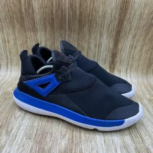 Youth 7Y Women's‎ 8.5 - Nike Air Jordan Fly 89 BG Black Blue Shoes Sneakers