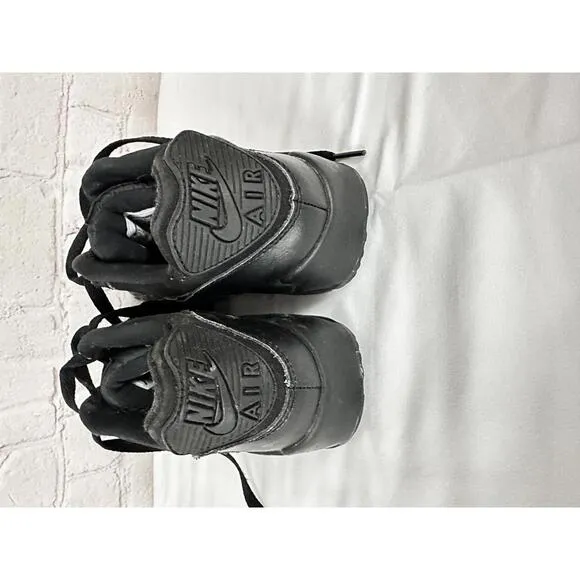 Youth Nike Air Max 90 LTR Triple Black 5Y