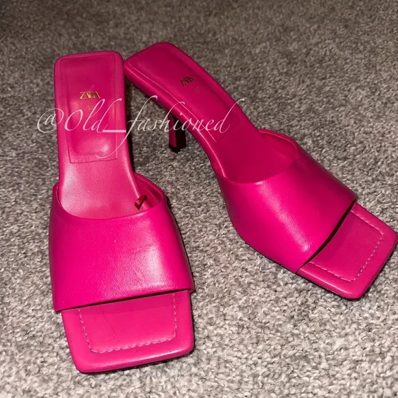 ZARA Bloggers Fav Leather Sandals - Price Firm